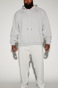 Top Quality Wholesale Custom Print Thick Cotton Breathable Hoodies Heavy <b>Weight</b> <b>Blank</b> Oversized Hoodie - Product Image 2