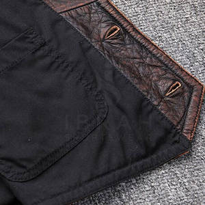 Gilet en cuir pour homme, matériau de qualité supérieure, conçu pour les tenues décontractées, un look élégant et à porter toute l'année - Product Image 5