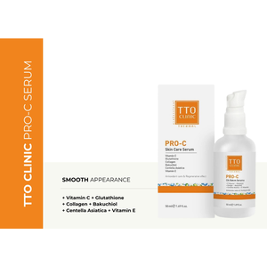 TTO Clinic Pro <b>Face</b> Serum 50ml Vitamin C Glutathione Collagen Bakuchiol Centella-Hydrating Anti-Wrinkle Firming Formula - Product Image 2