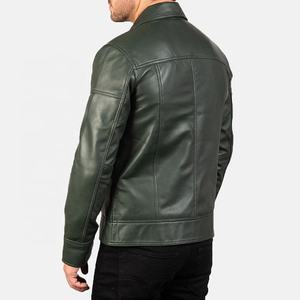 Nouvelle arrivée, veste en cuir chauffante coupe-vent sur mesure, design vintage, veste de moto pour homme - Product Image 2