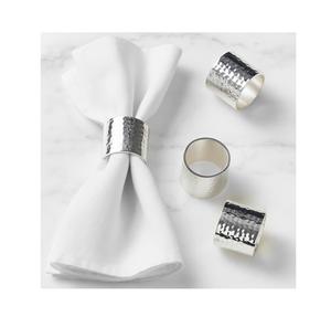 แหวนผ้าเช็ดปากสแตนเลสแบบเรียบง่าย,แหวนผ้าเช็ดปากสำหรับอาหารเย็นล่าสุดสำหรับงานแต่งงาน/งานปาร์ตี้คริสต์มาสแหวนผ้าเช็ดปากสแตนเลส - Product Image 1