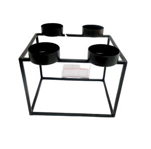 Classic Aluminum <b>Candle</b> Stand for Christmas Lighting Decoration <b>Candle</b> Holder Matt White Pc Handmade in <b>Bulk</b> - Product Image 4