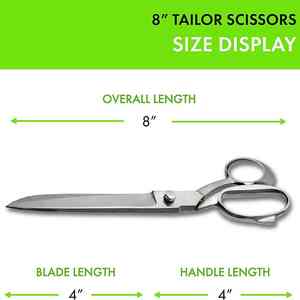 Ciseaux de couture en acier de haute qualité en gros 8 ''ciseaux de couture Satin/polonais fini ménage tissu et cuir ciseaux - Product Image 5