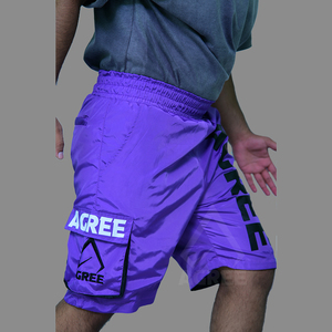 Shorts Bermuda Décontractés et Confortables en Tissu Toile 100% Polyester Écologique avec Ceinture Élastique, Imperméables et Coupe-Vent avec Poches - Product Image 1