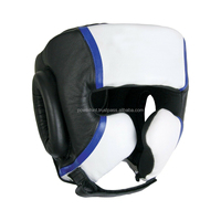 Professionnel jeunesse PU cuir Kickboxing tête garde gagner boxe sparring équipement de sécurité pour MMA combat visage protecteur