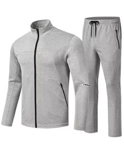 Ensemble de jogging 2 pièces en coton entièrement personnalisé pour homme – Sweat-shirt et pantalon légers et durables pour adultes - Product Image 5