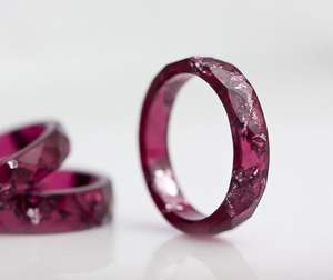 เครื่องประดับตามสั่งกำไลแฟชั่นกำไลข้อมือแฟชั่นกำไลข้อมือแฟชั่นขนาดใหญ่ทันสมัยทำจากเรซินอะคริลิคหลายสี - Product Image 2