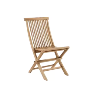 Chaises de jardin pliantes modernes en matériaux écologiques naturels, chaises d'extérieur et de banquet en bois massif À VENDRE - Product Image 5