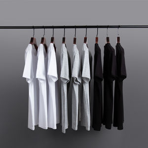 Camiseta suave de tendencia para hombre y camiseta de manga corta de gran tamaño 100% algodón para hombre - Product Image 4