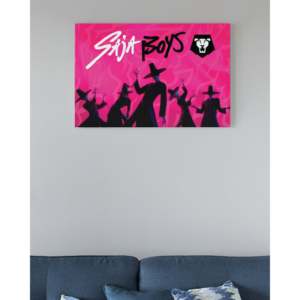 Modern KPop Demon Hunters <b>Poster</b> Saja Boys Wall Art Made of Paper - Product Image 5