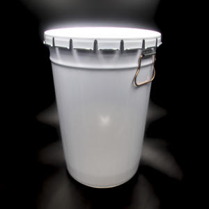 Diameter 305 mm customizable <b>tinplate</b> conical pails with lug lid or ring latch lid and total capacity 30 and 32 lt. - Product Image 4