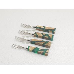 Flatware <b>sets</b> with Modern design style Stainless Steel Cutlery <b>Set</b> of 4 for Wedding/Party/Home/Hotel Use <b>on</b> <b>Sale</b> - Product Image 3