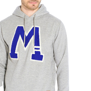 Sweat à capuche pour homme de haute qualité 100% coton avec strass et broderie personnalisée, respirant et imperméable pour l'automne - Product Image 3