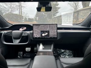 2022สีขาวสะอาด Tesla รุ่น S AWD ใช้กับล้ออัลลอยด์ระบบนำทางหนังแพคเกจกระจกสตาร์ทระยะไกล - Product Image 5