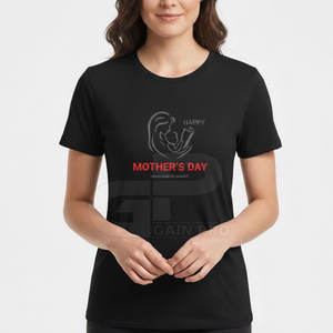 T-shirt Happy Mothers Day pour femmes avec des coutures de qualité supérieure et une sensation douce et légère - Product Image 2