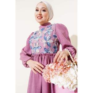 ชุด Tulle ลายดอกไม้กุหลาบฝุ่น - Product Image 4