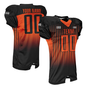 Luxury <b>American</b> Football Uniform and Jersey Hot Selling Short Sleeve Design Custom Logo Durable Anti-Wrinkle Fabric Wholesale - Product Image 2