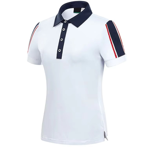 เสื้อโปโลผ้าโพลีเอสเตอร์สำหรับผู้หญิงเสื้อโปโลสไตล์ลำลอง - Product Image 6