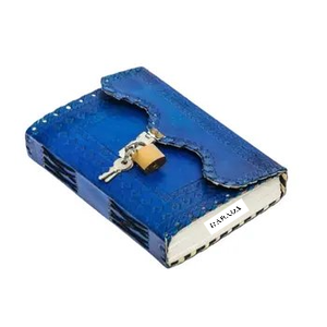 Unique Color Journal <b>Large</b> Writing Notebook Handmade Leather Bound Vintage Journal for Women and Men Notebook - Product Image 2