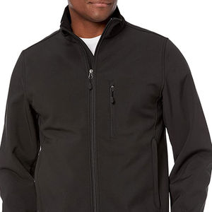 Veste Softshell Respirante pour Hommes Séchage Rapide Vêtements d'Extérieur d'Hiver avec Col Montant Designs OEM ODM Vente en Gros Veste de Printemps - Product Image 6