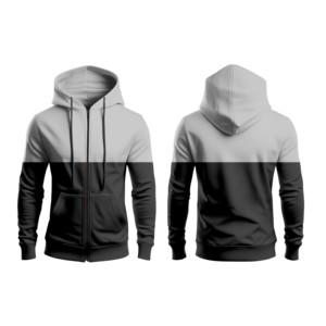 เสื้อฮู้ดดี้ผ้าฟลีซคอตตอนแบบสองชั้น พิมพ์โลโก้ได้ตามสั่ง ไซส์พลัสสำหรับผู้ชายและผู้หญิง สไตล์สตรีทแวร์ สำหรับฤดูใบไม้ร่วง ผลิตในอเมริกา - Product Image 6