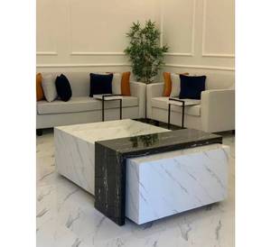 Taburete de mesa de silla de arte designable de mármol blanco más vendido para uso escolar de construcción de decoración - Product Image 1