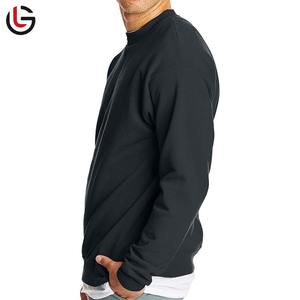 Sudadera de cuello redondo para hombre Sudadera de algodón de color sólido con logotipo personalizado de nueva fábrica para otoño Más vendidos para adultos Niños Mujeres - Product Image 2