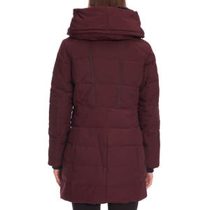 Veste parka pour femme avec logo personnalisé, nouvelle arrivée, coupe-vent, parka longue à capuche pour femmes - Product Image 4