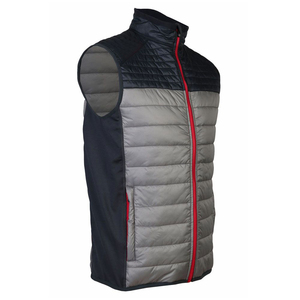 Gilet d'hiver Veste Bodywarmer Imperméable Sans Manches Rembourré Chaud Remplissage Duvet Puffer Léger Gilet Matelassé Puffy Gilet - Product Image 1