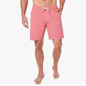 2025 pantalones cortos transpirables de algodón y poliéster con cintura elástica para exteriores con estampado de bordado personalizado para Hombres estilo de calle - Product Image 2