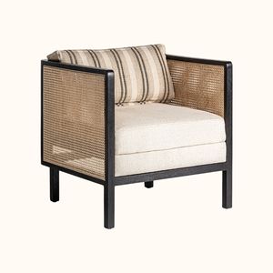 OEM Natural Rattan <b>Accent</b> Armchair | Handmade <b>Living</b> <b>Room</b> <b>Chair</b> Manufacturer Indonesia - Product Image 1