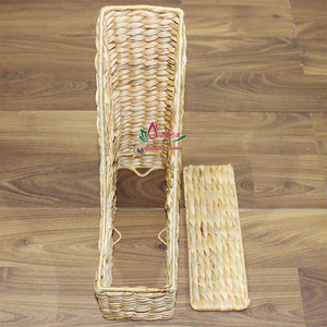 Artex Dong Thap Vietnam Porte-revues en jonc de mer écologique Organisateur tissé à la main pour la maison et le bureau - Product Image 2