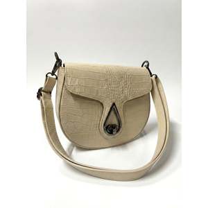 Bolso cruzado estructurado en piel auténtica de cocodrilo - Hecho en Italia - Art. 26034 - Product Image 2