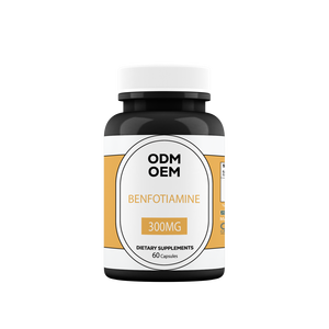 เบนโฟไทอะไมน์อาหารเสริมสมุนไพร500มก. มีสารต้านอนุมูลอิสระจำนวน90เม็ดฉลากส่วนตัวที่กำหนดเองสำหรับสุขภาพประสาทผู้ใหญ่ - Product Image 1