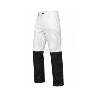 Pantalon de guerre napoléonien professionnel, coupe droite, en toile légère, écologique, style historique, coutures détaillées, structuré - Product Image 3
