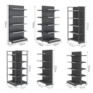 Grocery Store Display Racks Shelves For Retail Store Supermarket Shelf Gondola Shelving Rack