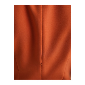 Vestido Midi Casual Sin Mangas, Cuello Redondo, Plisado, Sin Forro, Sin Cinturón - Product Image 3