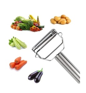 Gran oferta Manual de acero inoxidable pelador de verduras y frutas herramienta de cocina Apto para lavavajillas reutilizable - Product Image 6