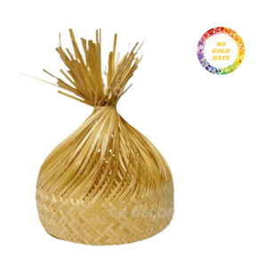 โคมไฟระย้าหวายสานด้วยมือโคมไฟเพดานทำจากไม้ไผ่ธรรมชาติสำหรับตกแต่งบ้านการออกแบบภายในห้องนั่งเล่นและคาเฟ่ - Product Image 4