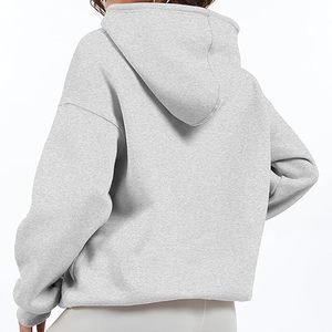 Sweat à capuche mode simple pour femmes Sweat à capuche zippé confort élégant pour femmes - Product Image 2