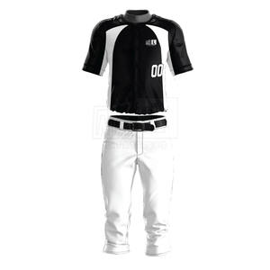 Uniforme de baseball sportif imprimé nom et logo de l'équipe personnalisé bon marché uniforme de baseball taille personnalisée - Product Image 1