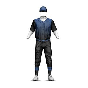 Última moda uniformes de béisbol personalizados tasa ajustable fábrica nueva llegada conjuntos transpirables con técnicas impresas al por mayor - Product Image 5