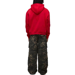 Sudadera con Capucha Extra Grande para Hombre en Felpa de Algodón con Textura en Relieve, Ropa Casual Urbana para Marcas OEM - Product Image 3