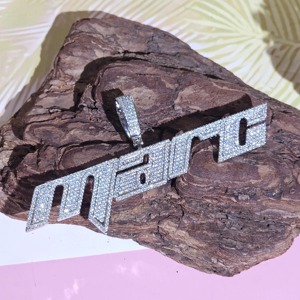 Collier pendentif hip-hop en argent 925 plaqué or avec diamants en moissanite certifiés VVS, style moderne, à bas prix pour hommes - Product Image 3