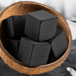 Las mejores briquetas de coco sin humo de carbón Shisha, de baja ceniza: calidad súper premium, quemadura de Cachimba de larga duración - Product Image 1