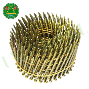 ตะปูเกลียว2-3/4 "5000ชิ้นก้านแหวนเหล็กหัวตาหมากรุกสำหรับพาเลทไม้ปืนลมผลิตจากโรงงานชั้นนำของเวียดนาม - Product Image 1