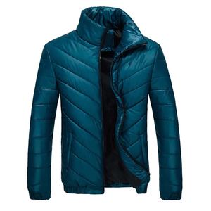 Chaqueta de Invierno para Hombre al por Mayor, Cálida, Impermeable, de Lona, con Cremallera, Cortavientos, Abrigo de Exterior, Acolchada con Fibras Recicladas, a la Moda - Product Image 1