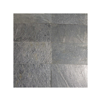 Azulejos de pizarra genuina de calidad natural a un precio competitivo Aplicación exterior y exterior pulida Piedra de pizarra más buscada
