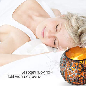 Lampe de sel de l'Himalaya naturelle décorative, lampe de nuit USB, cristal de sel rose, lampe de sel de l'Himalaya à changement de couleur - Product Image 4