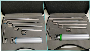 Ensemble de laryngoscope portable manuel léger et réutilisable MEDZORA SURGICAL, équipement vétérinaire, écologique, certifié CE, chirurgical - Product Image 3